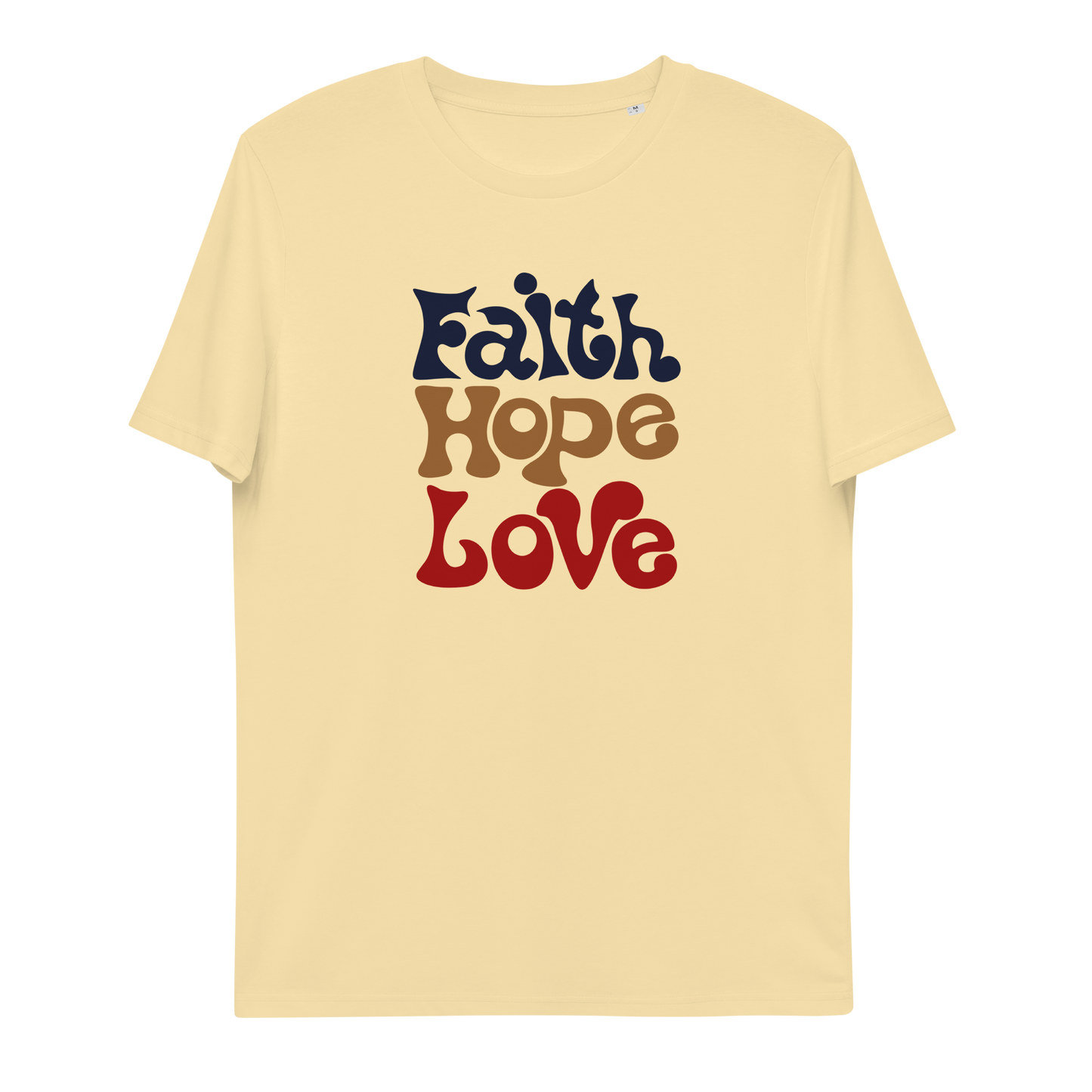 T-shirt chrétien imprimé - Faith (F)