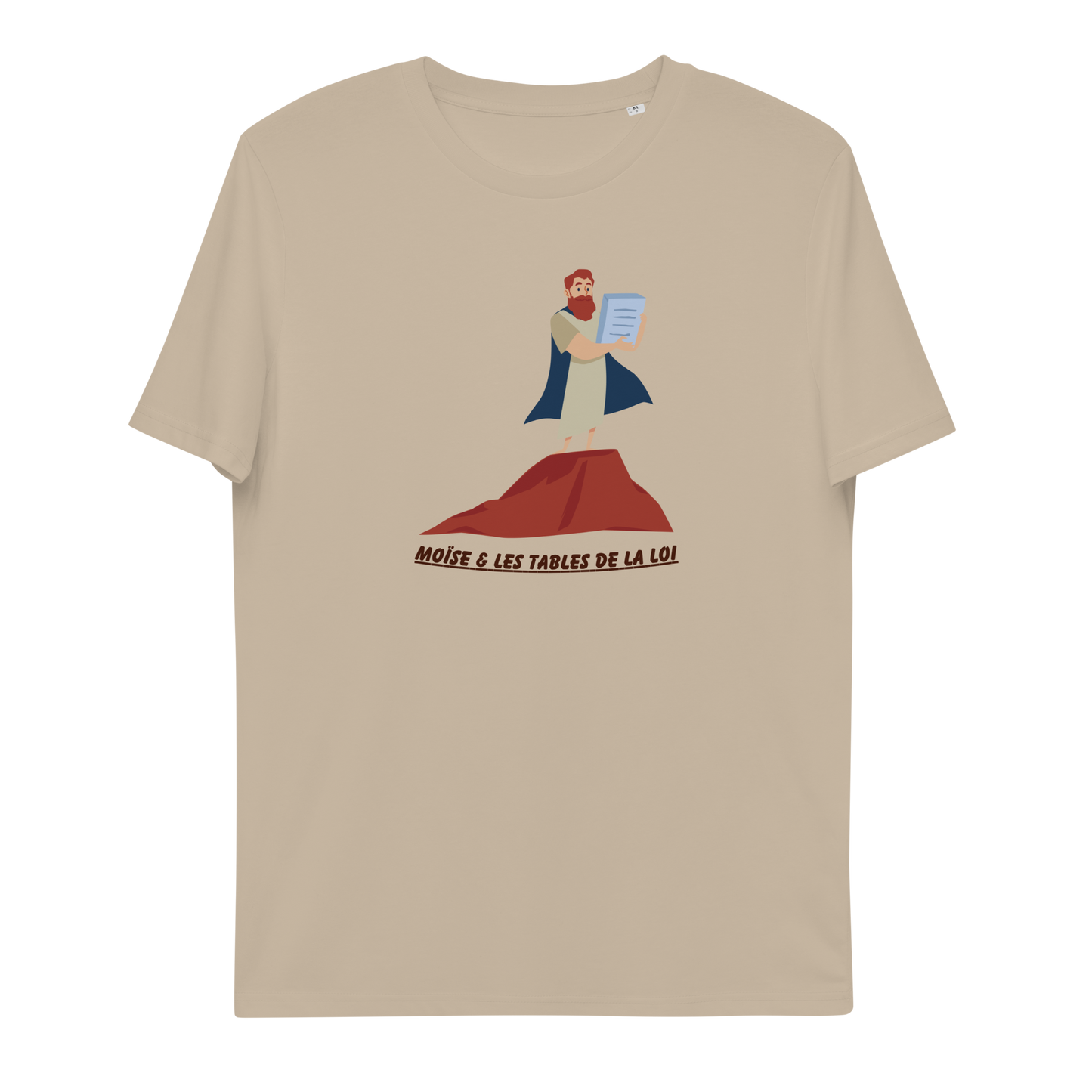 T-shirt chrétien imprimé - Moïse (F)