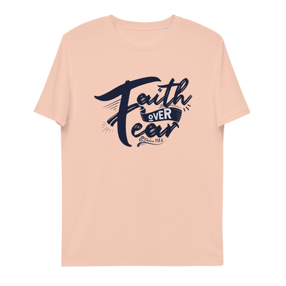 T-shirt chrétien imprimé en coton bio -  F.O.F (F)