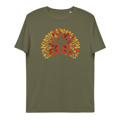 T-shirt chrétien imprimé en coton bio - JESUS