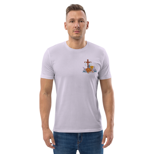 T-shirt chrétien imprimé en coton bio - 3 Piers