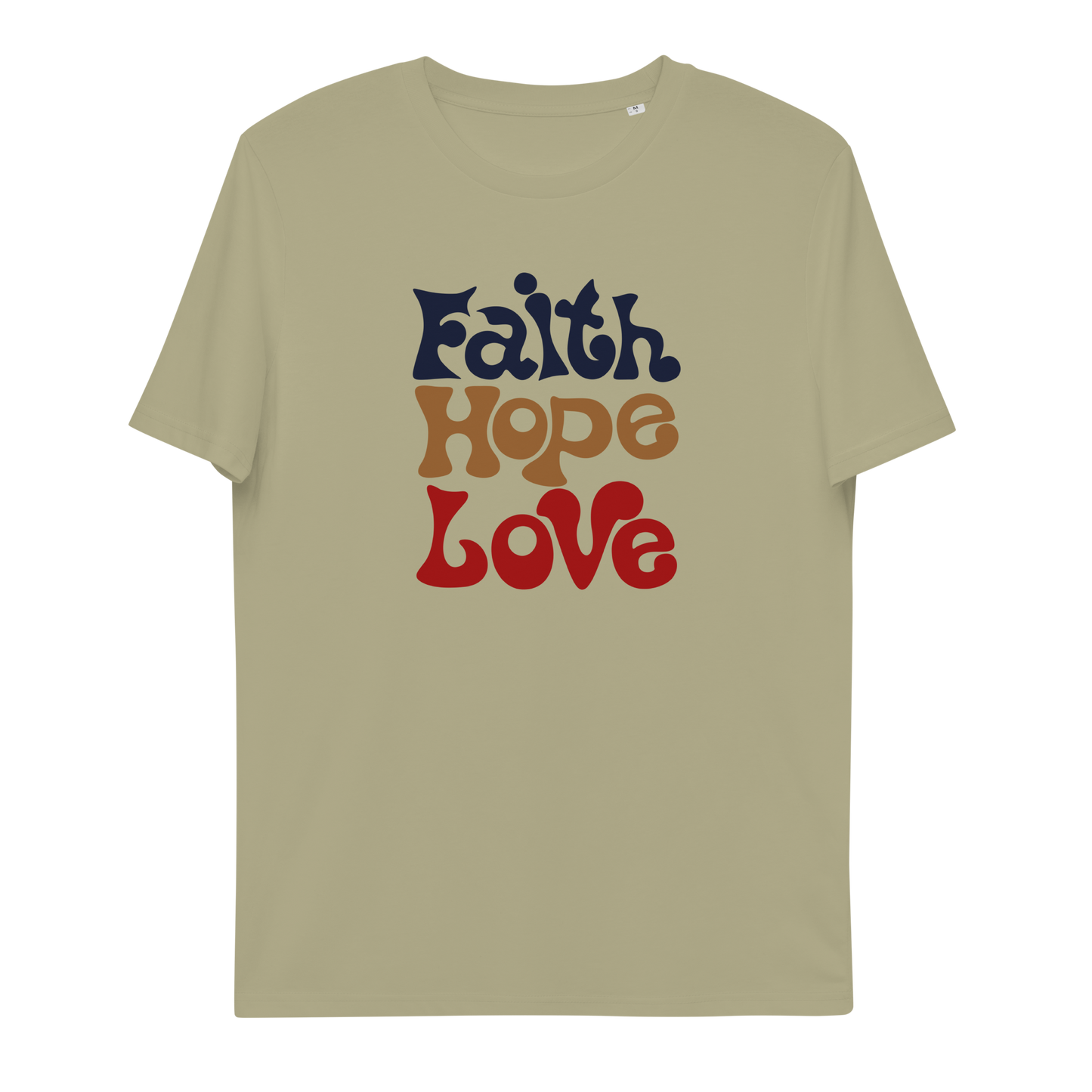 T-shirt chrétien imprimé - Faith (F)